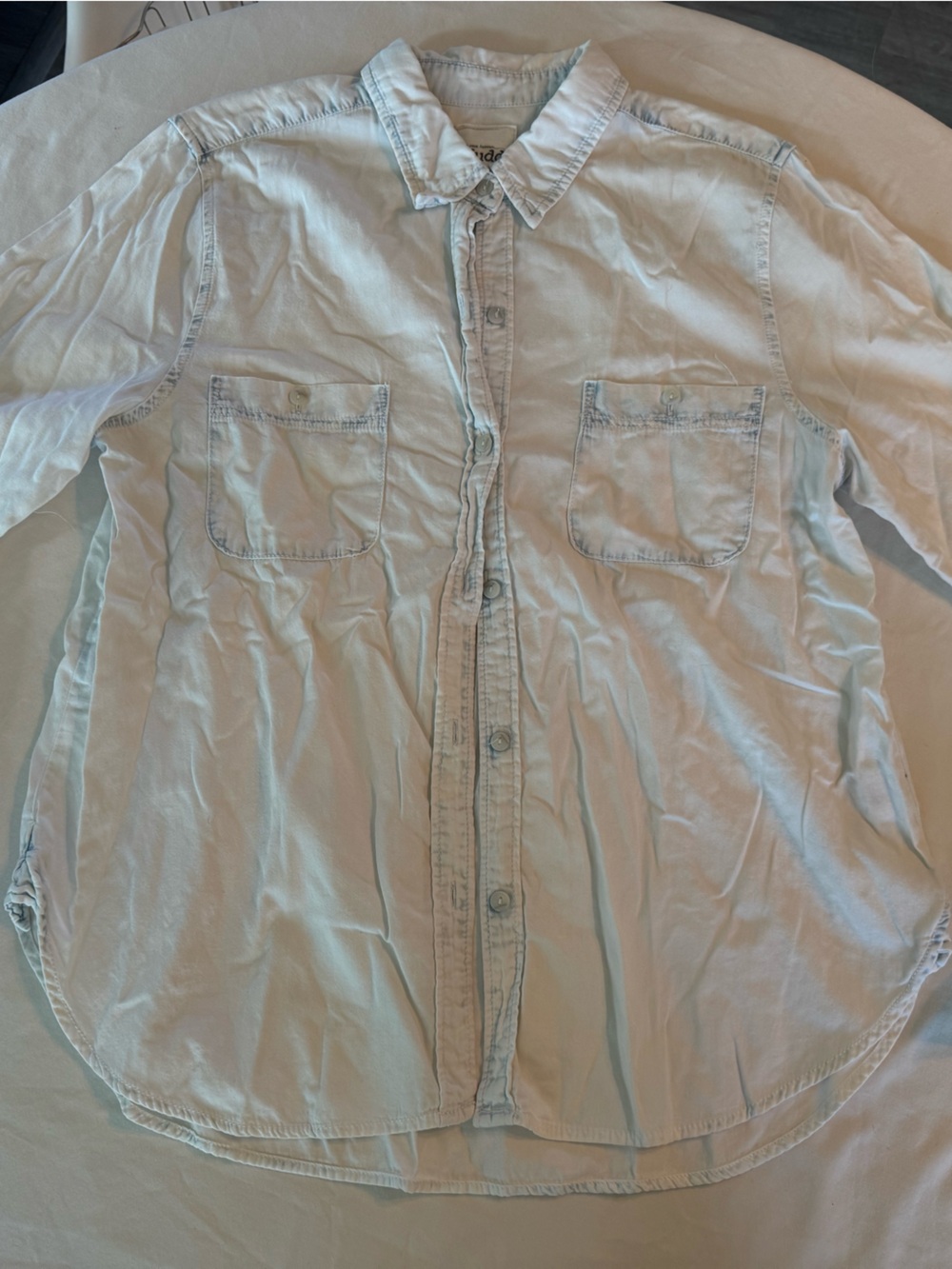 Mudd Utility Shirt White XL